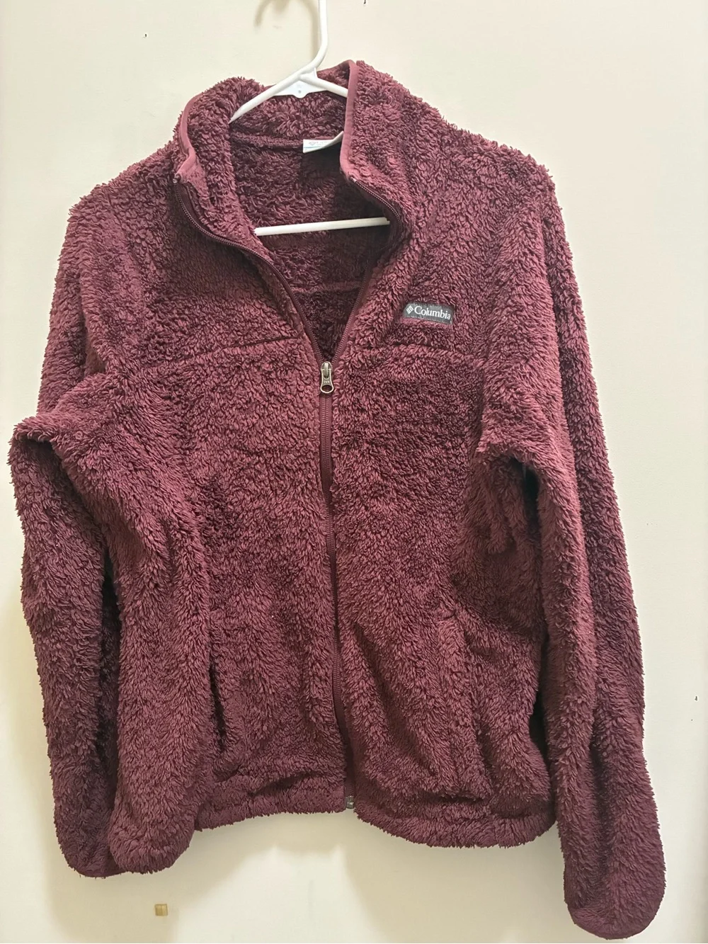 Columbia Women’s Plush  Jacket — Wine